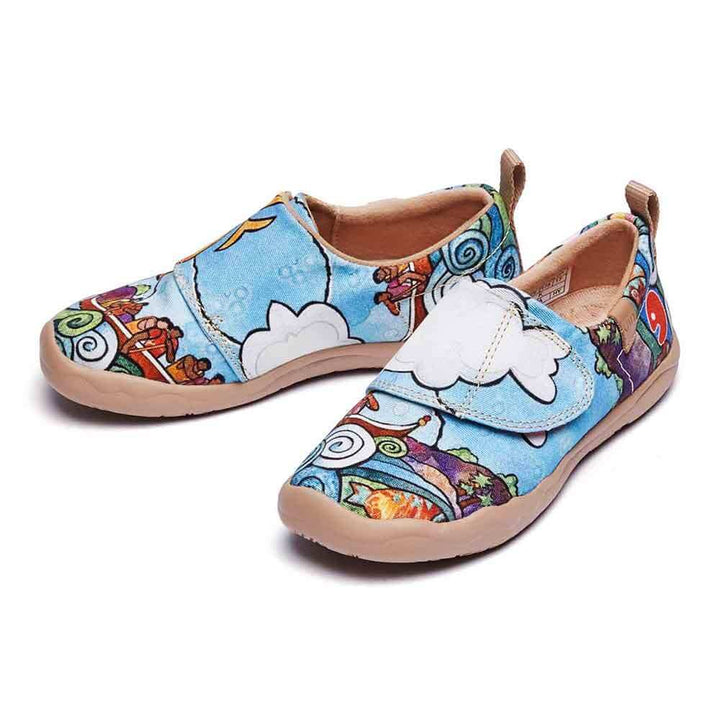 UIN Footwear Kids Ride the Wave Kids Canvas loafers