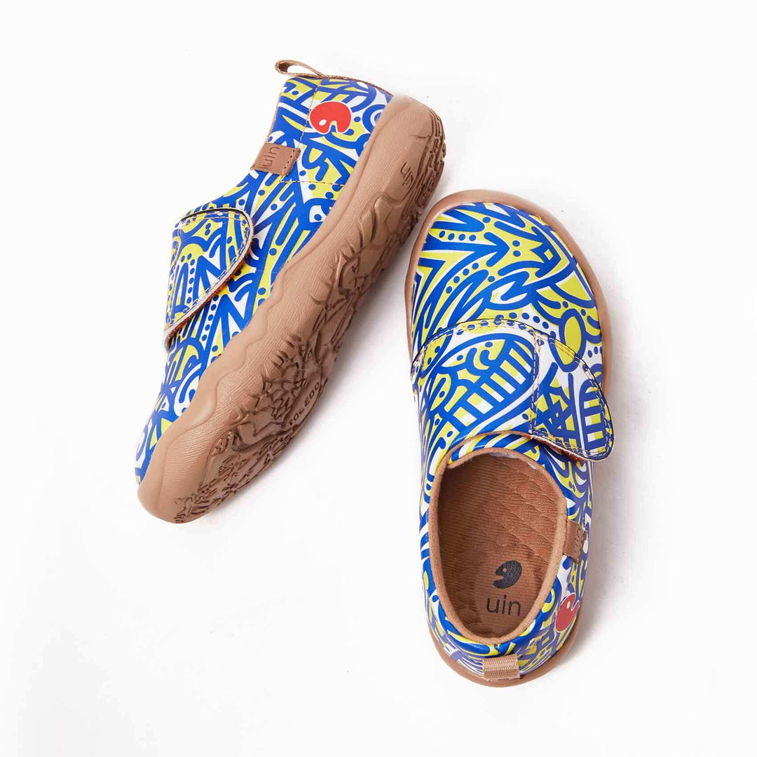 UIN Footwear Kids Seaside Coconut Grove Kids Canvas loafers