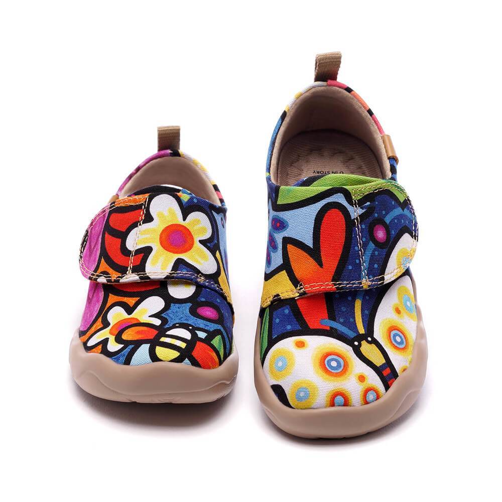 UIN Footwear Kids Secret Garden Kids Canvas loafers