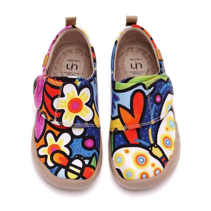 UIN Footwear Kids Secret Garden Kids Canvas loafers