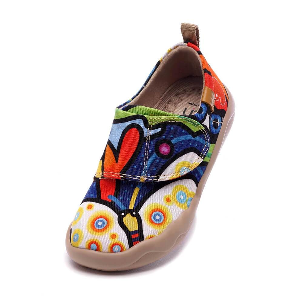 UIN Footwear Kids Secret Garden Kids Canvas loafers