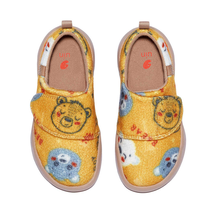 UIN Footwear Kid Teddy Bear Toledo II Kid Canvas loafers