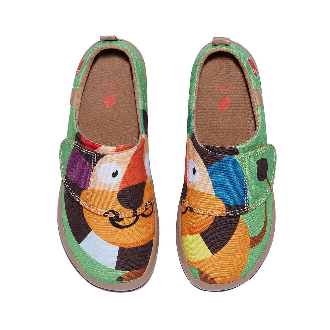 UIN Footwear Kid The Gentle Beast Toledo I Kid Canvas loafers