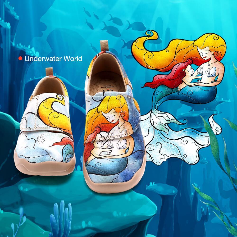 UIN Footwear Kids UNDERWATER WORLD Kids Canvas loafers