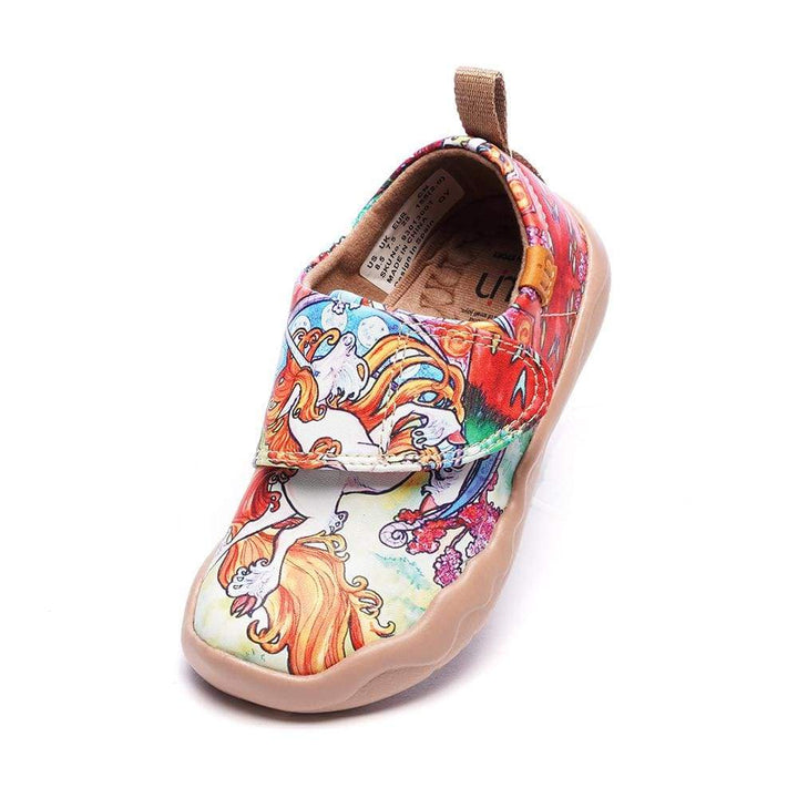 UIN Footwear Kids Unicorn Kids Microfiber Shoes Canvas loafers