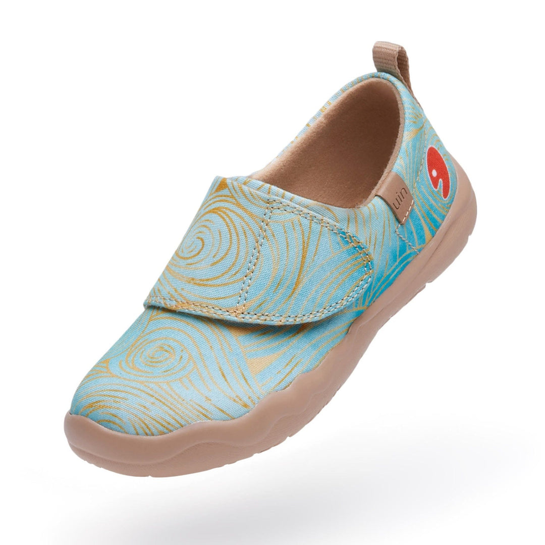 UIN Footwear Kids Van Gogh Wheatfield with Cypresses V4 Kids Canvas loafers