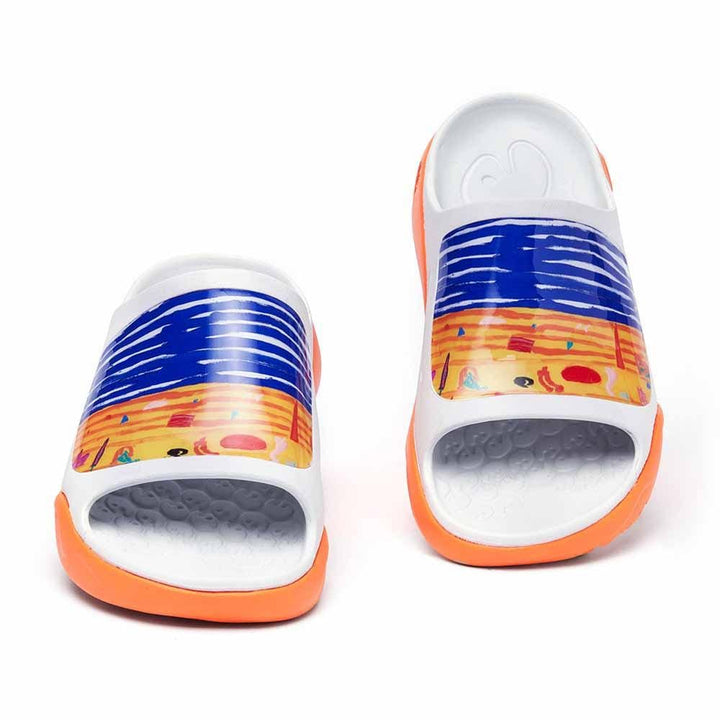 UIN Footwear Men At the Beach Ibiza Slides Canvas loafers