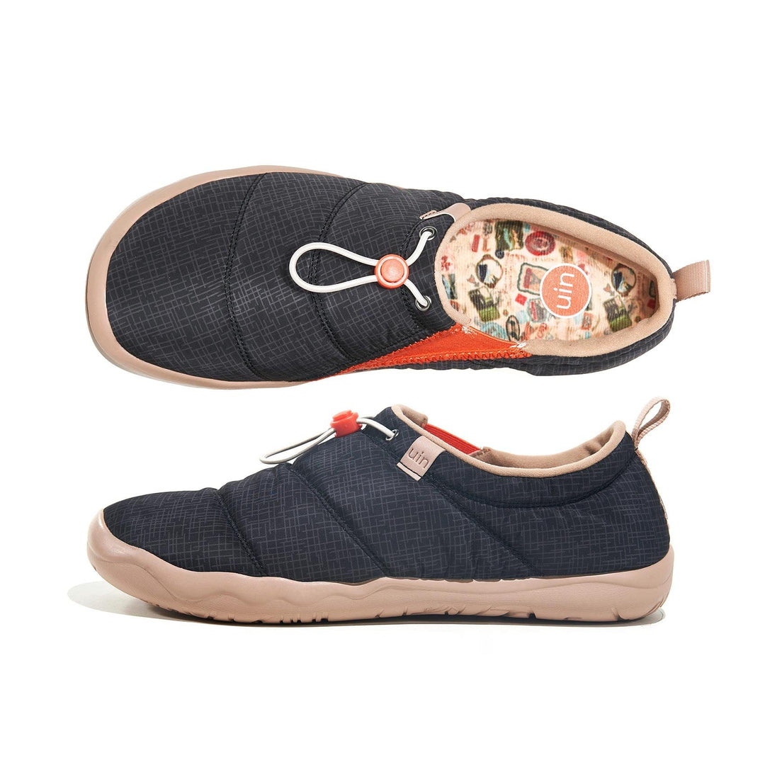 UIN Footwear Men Black Terraces Toledo I Men Canvas loafers