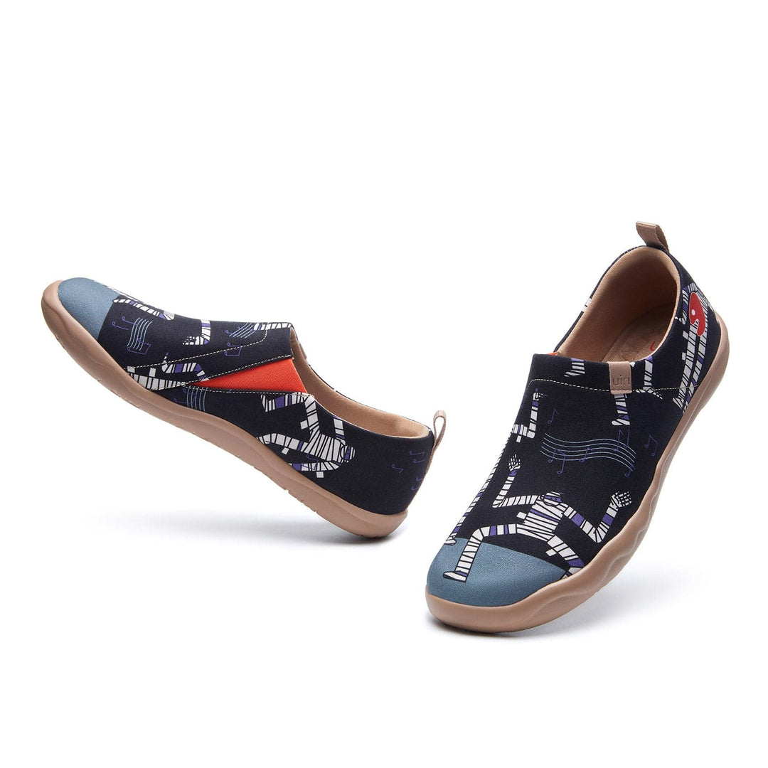 UIN Footwear Men Dance Battle Toledo I Men Canvas loafers