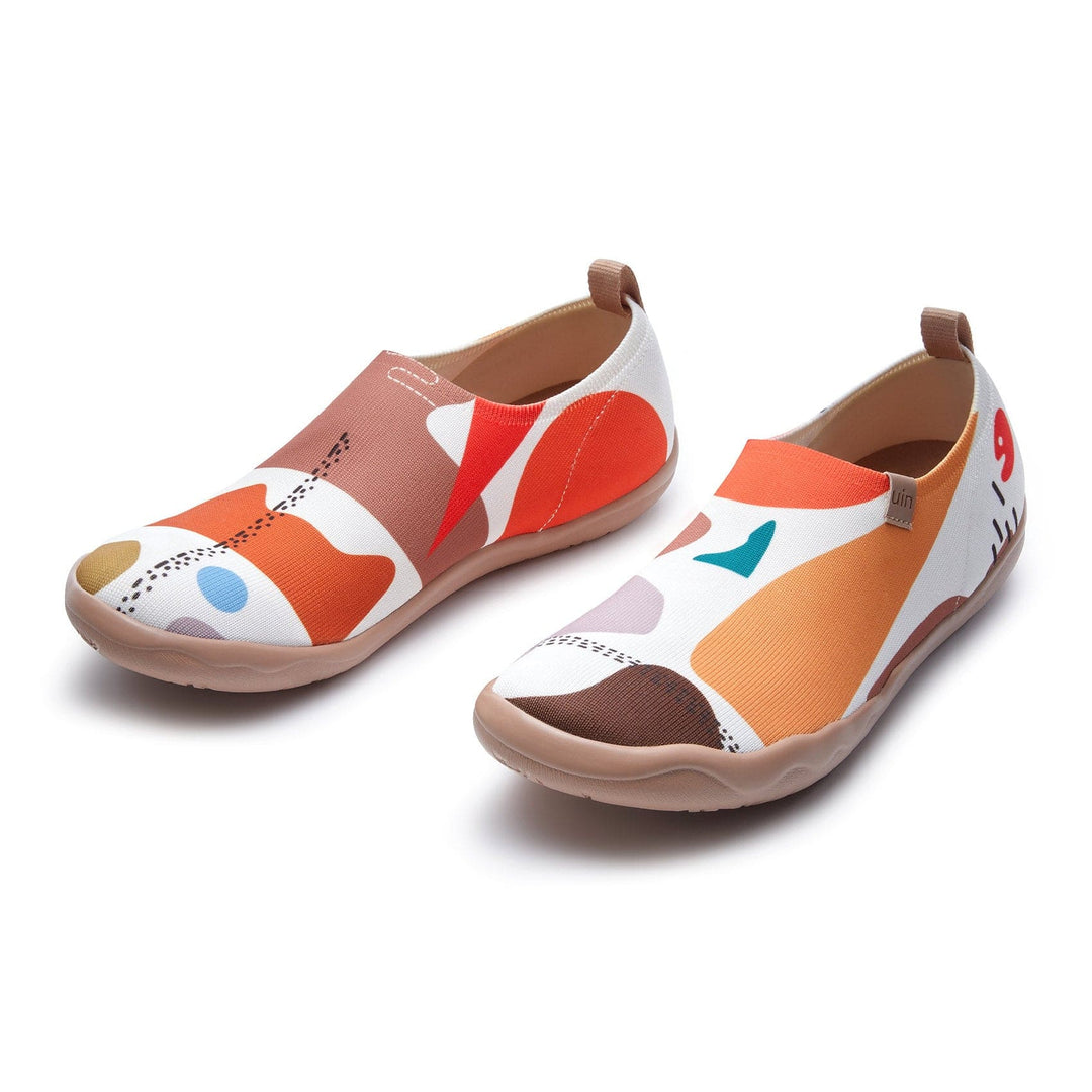 UIN Footwear Men Dunhuang Danxia Landform Toledo I Men Canvas loafers