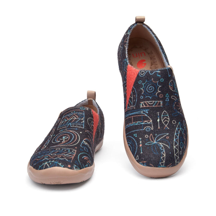 UIN Footwear Men Ethnic Symbol Toledo I Men Canvas loafers