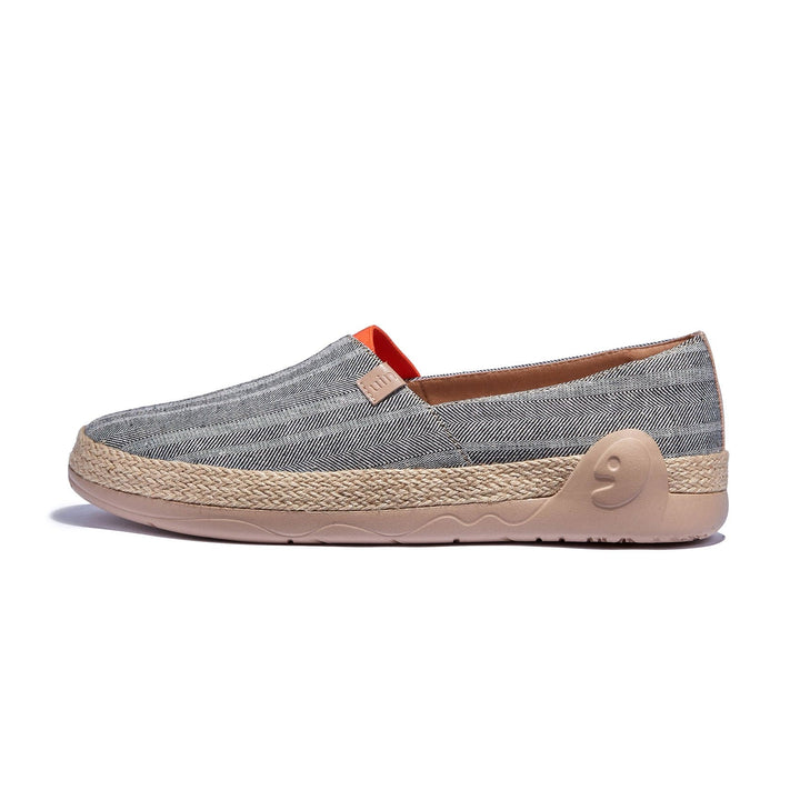 UIN Footwear Men Galaxy Grey Marbella I Men Canvas loafers