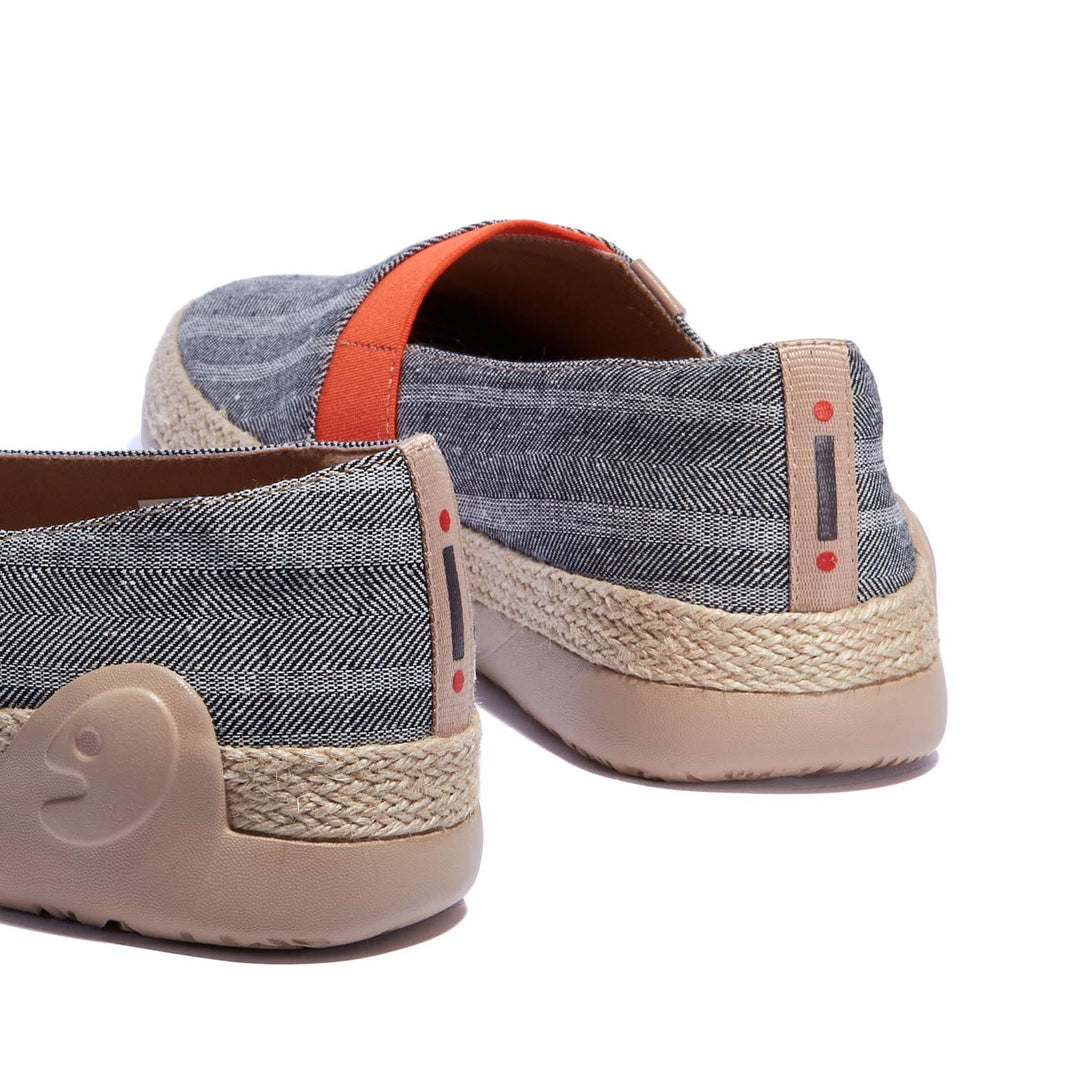 UIN Footwear Men Galaxy Grey Marbella I Men Canvas loafers