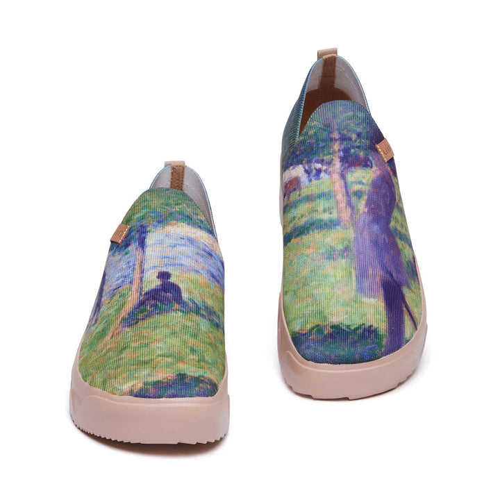 UIN Footwear Men Georges Seurat Study for 'La Grande Jatte?Fuerteventura Men Canvas loafers