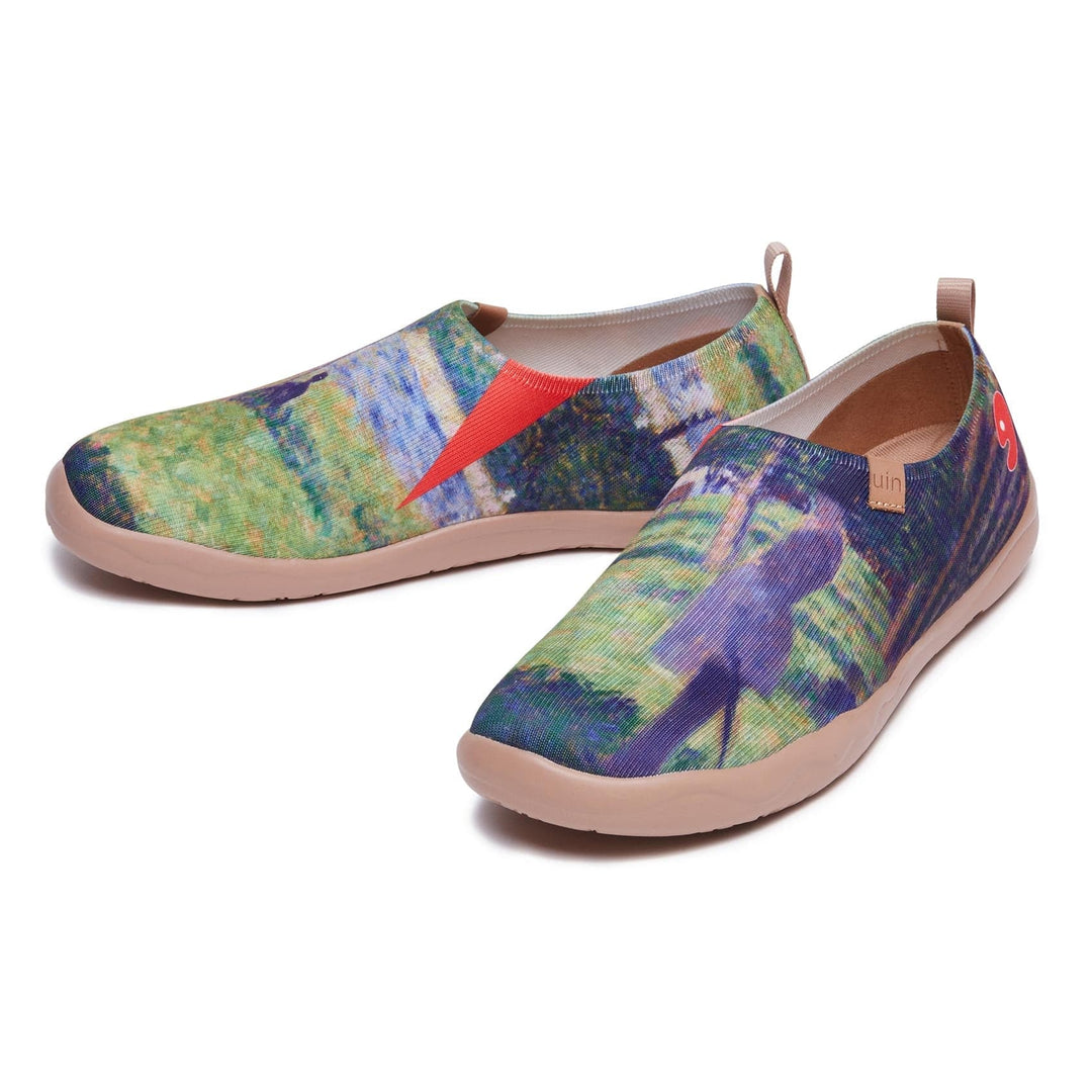 UIN Footwear Men Georges Seurat Study for 'La Grande Jatte?Men Canvas loafers