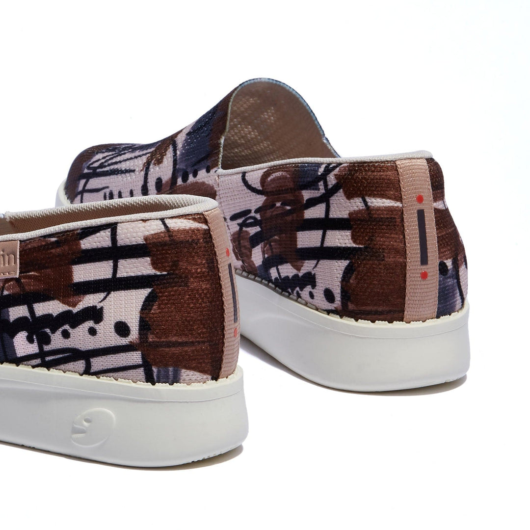 UIN Footwear Men Graffiti Arab Tarragona II Men Canvas loafers