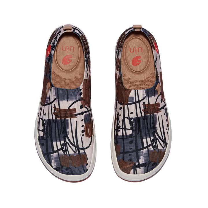 UIN Footwear Men Graffiti Arab Toledo VIII Men Canvas loafers