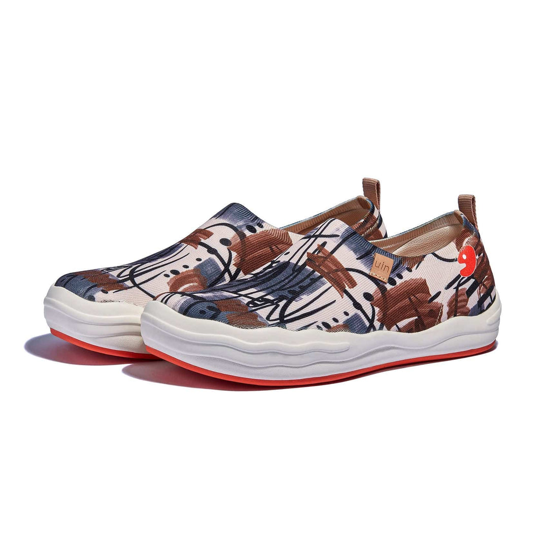 UIN Footwear Men Graffiti Arab Toledo VIII Men Canvas loafers