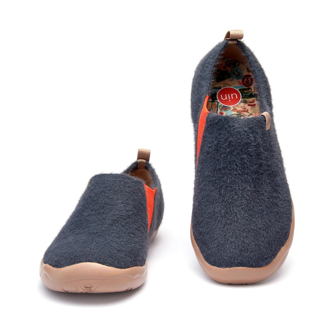 UIN Footwear Men Gunmetal Toledo I Men Canvas loafers