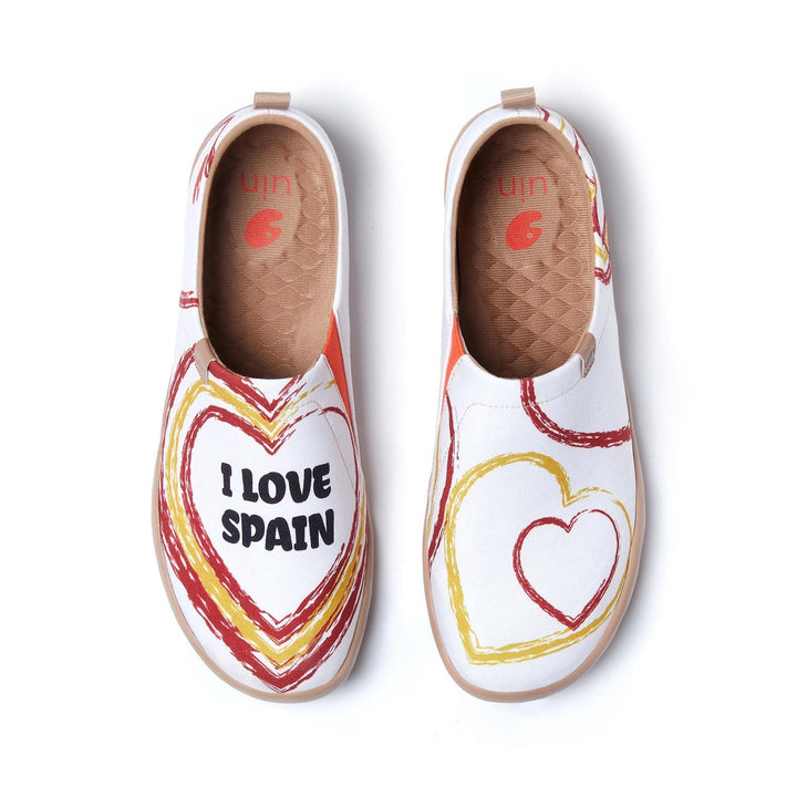 UIN Footwear Men I Love Spain Toledo I Men Canvas loafers