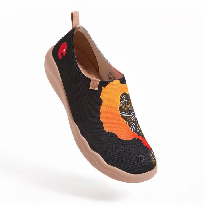 UIN Footwear Men Impressions of Africa Canvas loafers