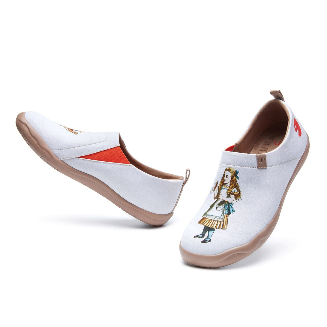 UIN Footwear Men John Tenniel Alice's Adventures in Wonderland Toledo I Men Canvas loafers