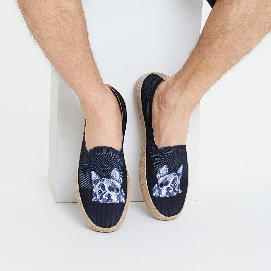 UIN Footwear Men Lazy Dog Marbella II Men Canvas loafers