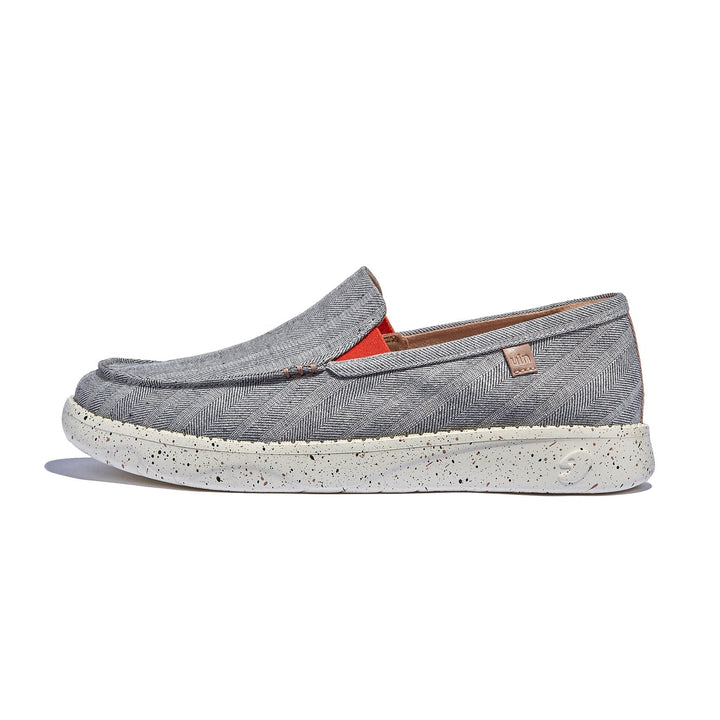 UIN Footwear Men Light Grey Tarragona III Men Canvas loafers