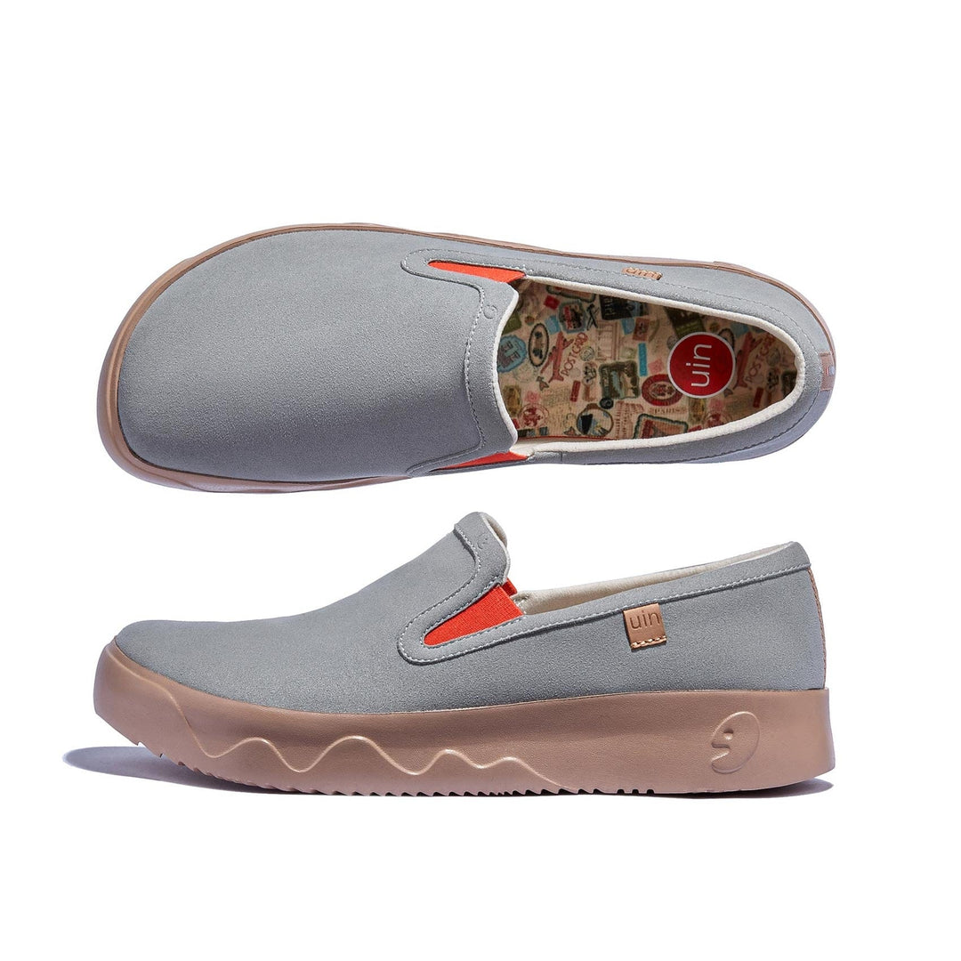 UIN Footwear Men Limestone Fuerteventura X Men Canvas loafers