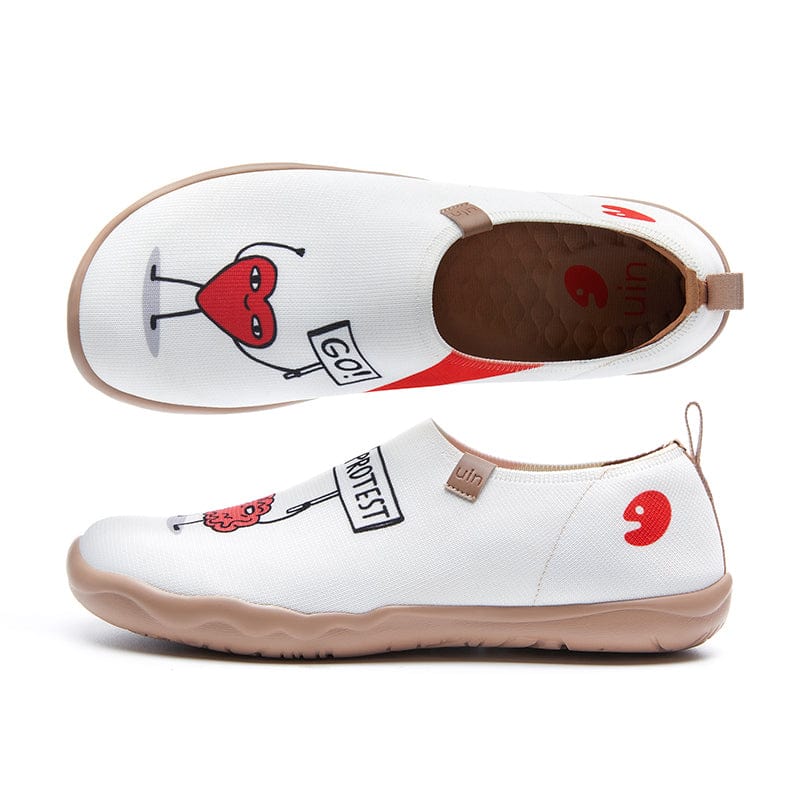 UIN Footwear Men Love Wins Toledo I Men Canvas loafers