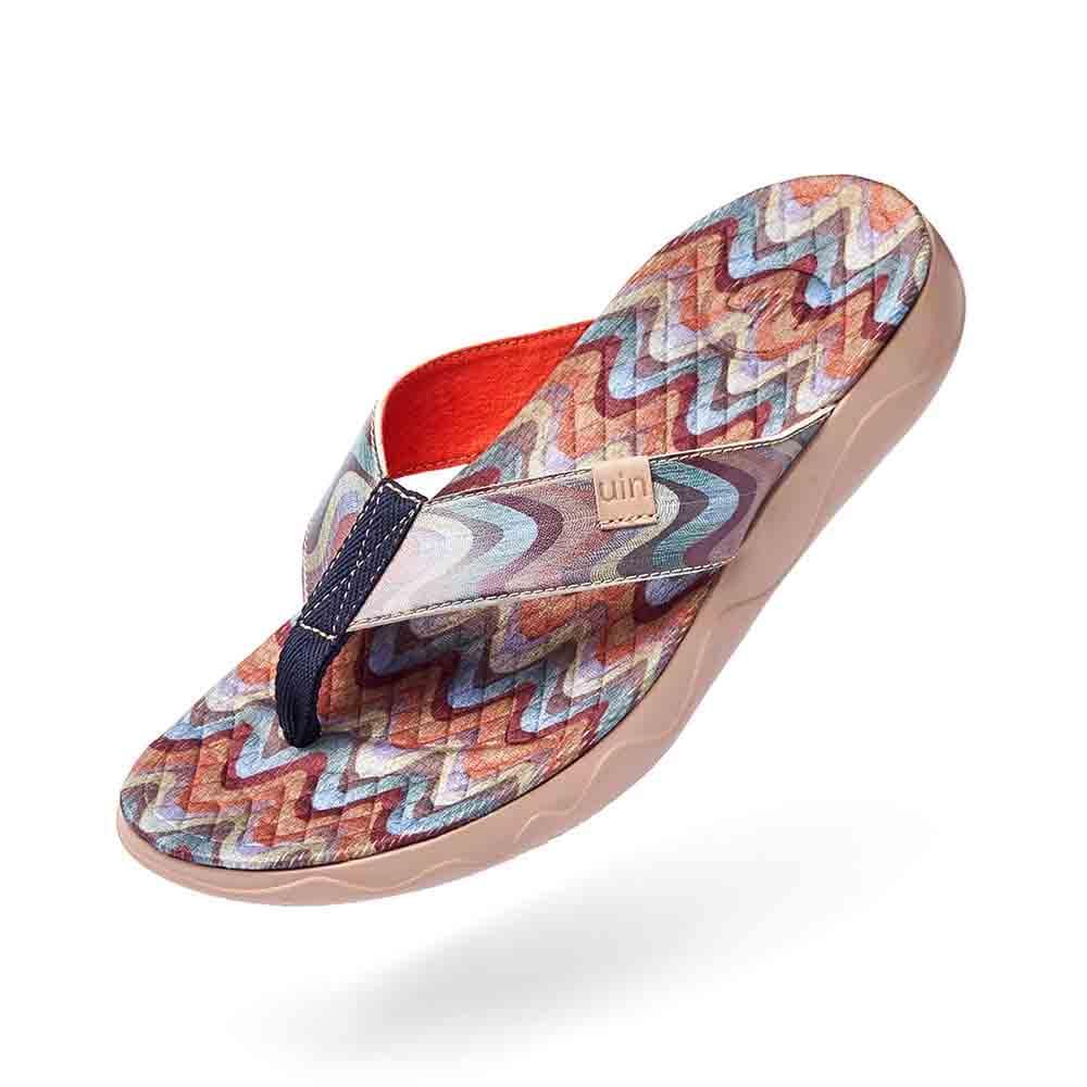 UIN Footwear Men Mountains Men Majorca Flip Flops Canvas loafers