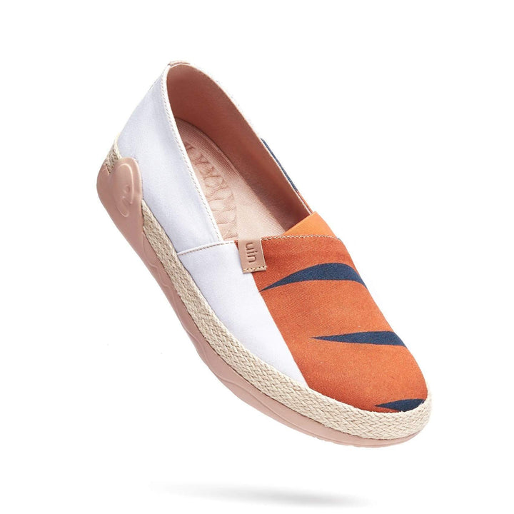 UIN Footwear Men Palm Leave Marbella Canvas loafers