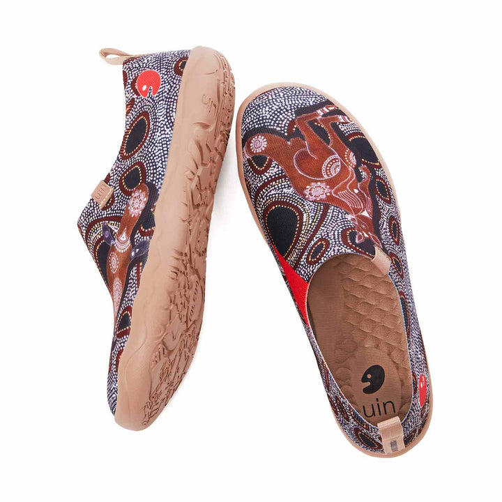 UIN Footwear Men (Pre-sale) Oceania's Treasure Canvas loafers