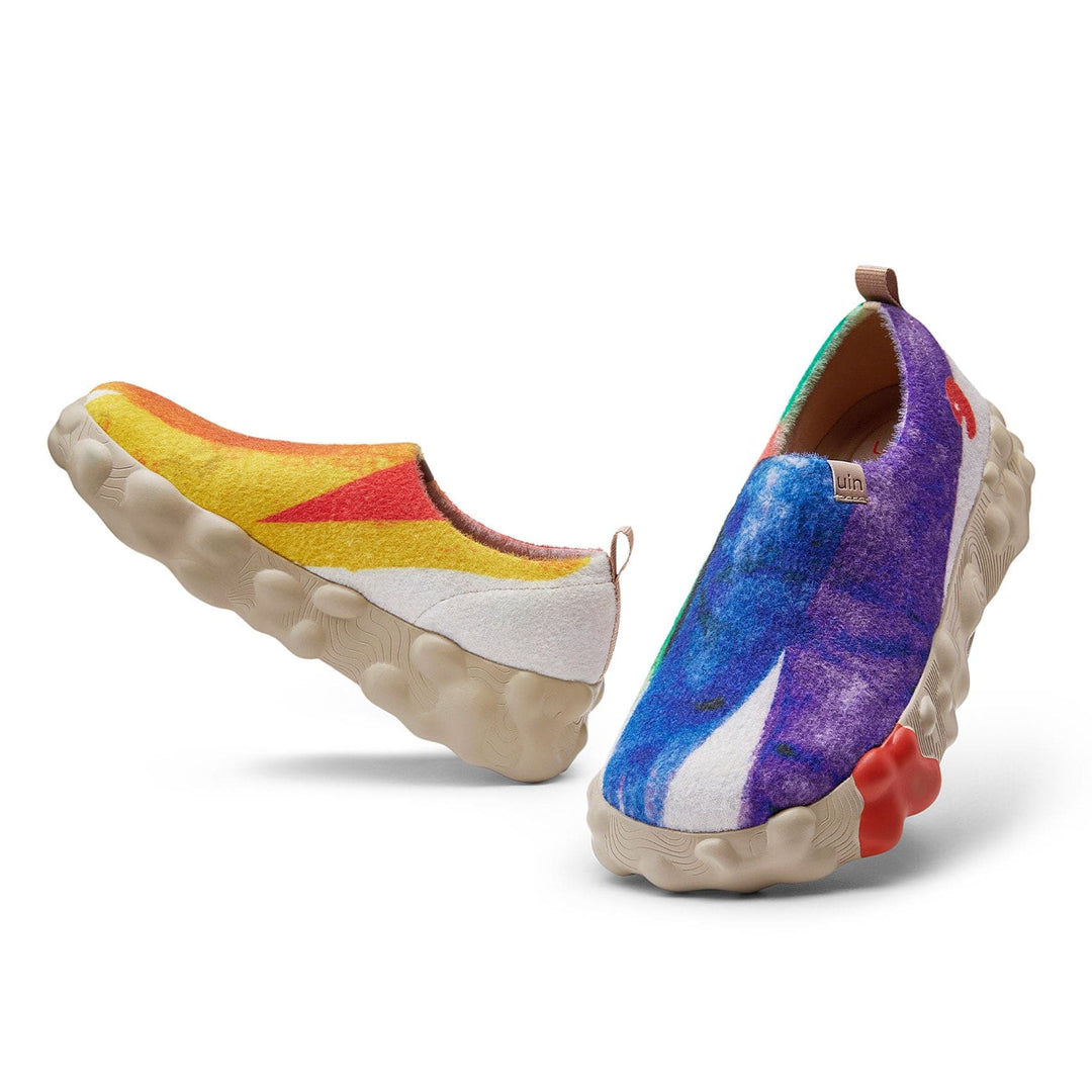 UIN Footwear Men Rainbow Crush 2 Toeldo VI Men Canvas loafers