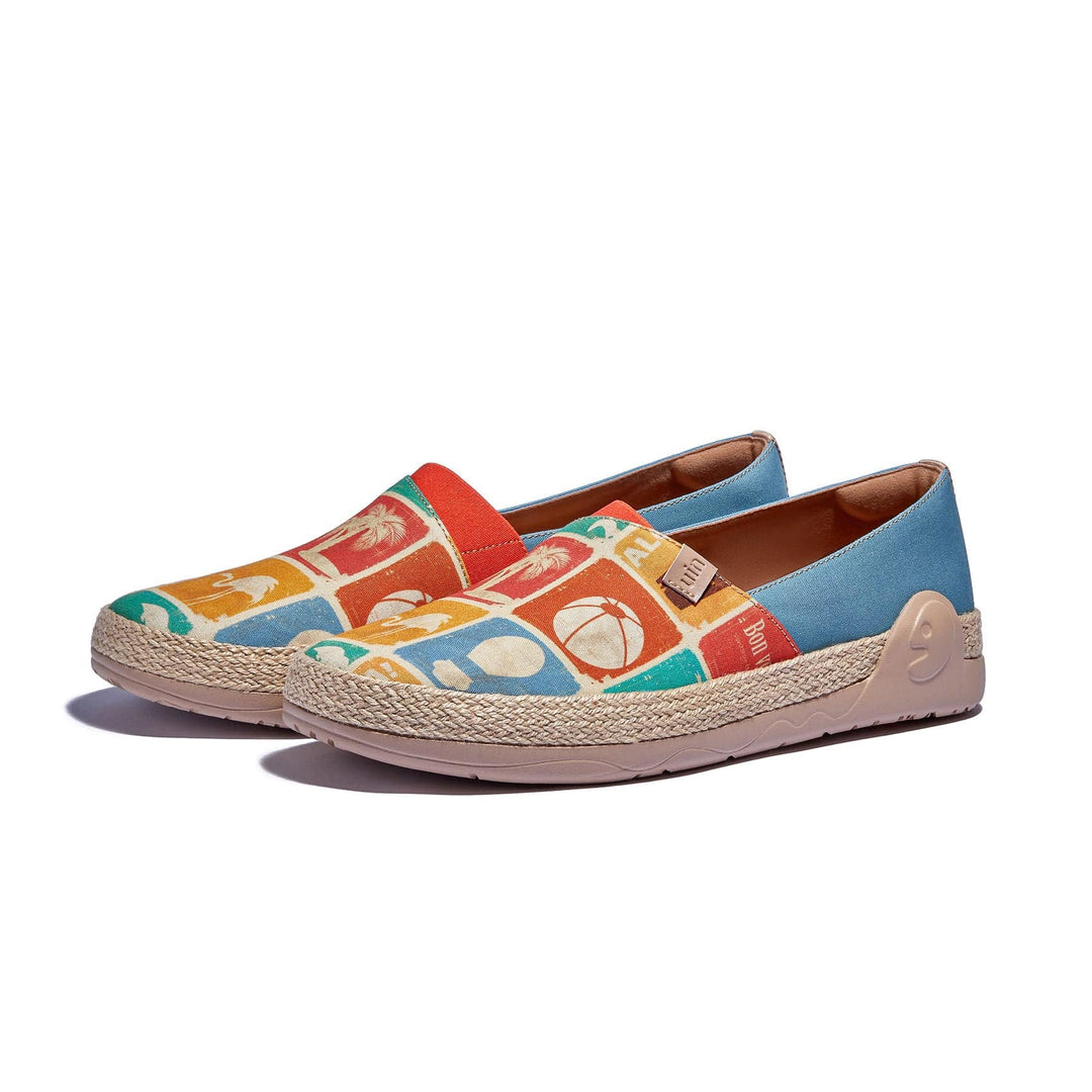 UIN Footwear Men Seaside Memories Marbella I Men Canvas loafers