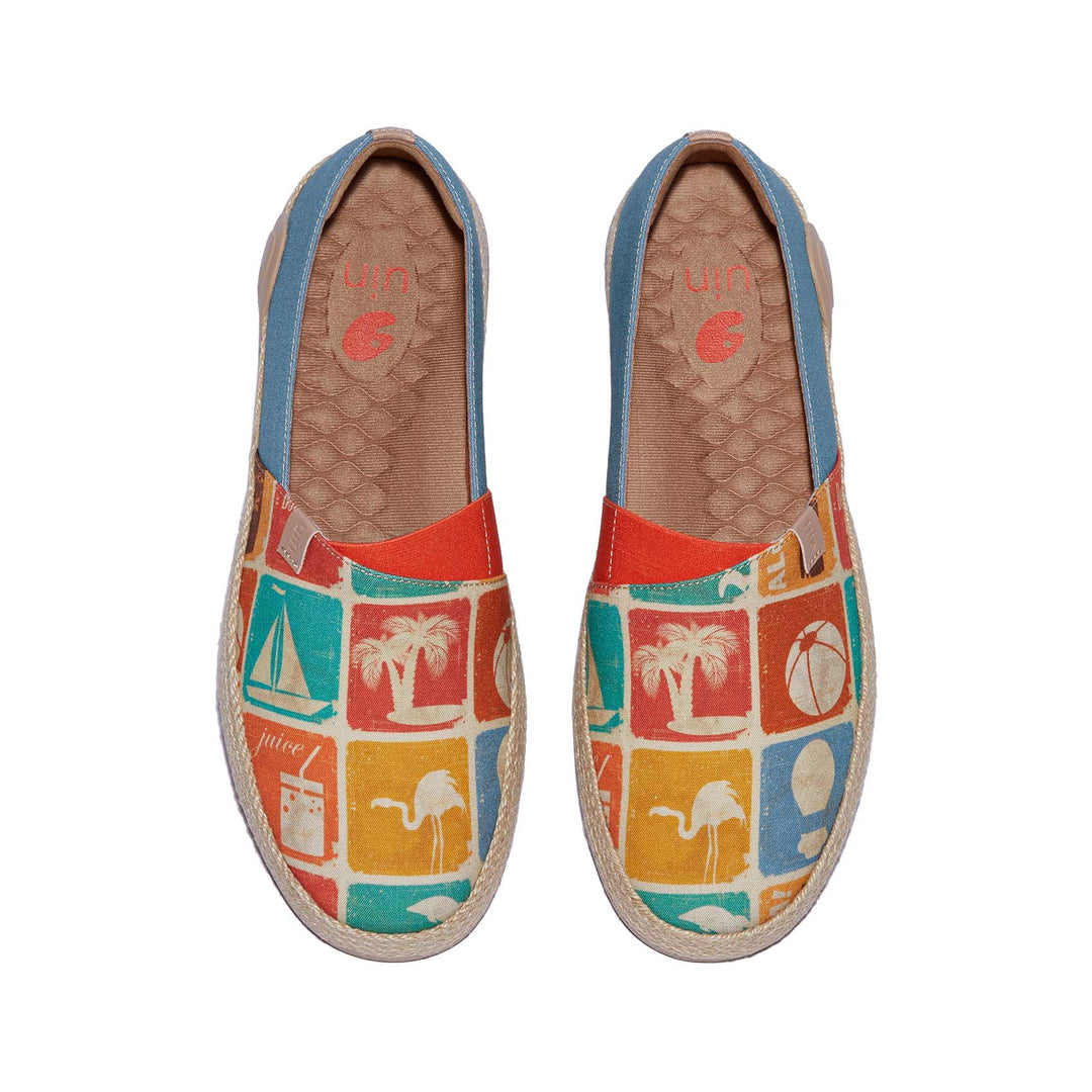 UIN Footwear Men Seaside Memories Marbella I Men Canvas loafers