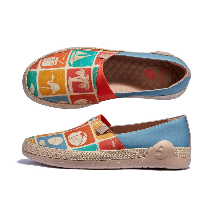 UIN Footwear Men Seaside Memories Marbella I Men Canvas loafers