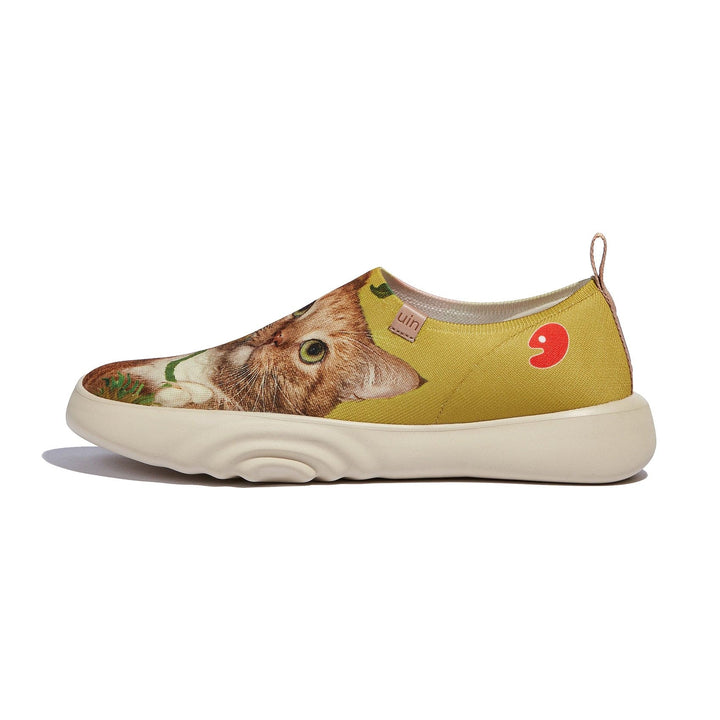 UIN Footwear Men Sunflowers and Cat 4 Toledo XV Men Canvas loafers