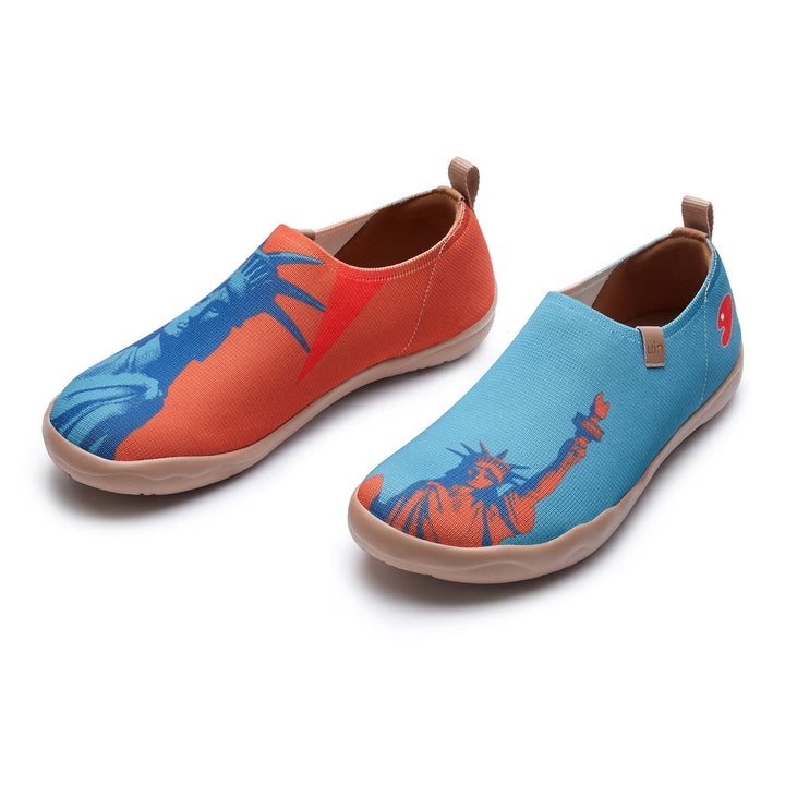 UIN Footwear Men The Land of Liberty Toledo I Men Canvas loafers