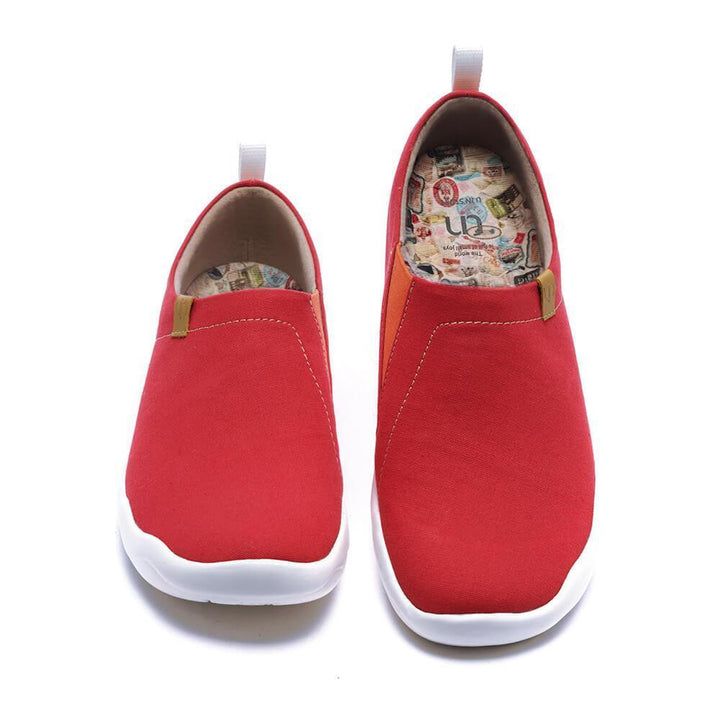 UIN Footwear Men Toledo Red Men Canvas loafers