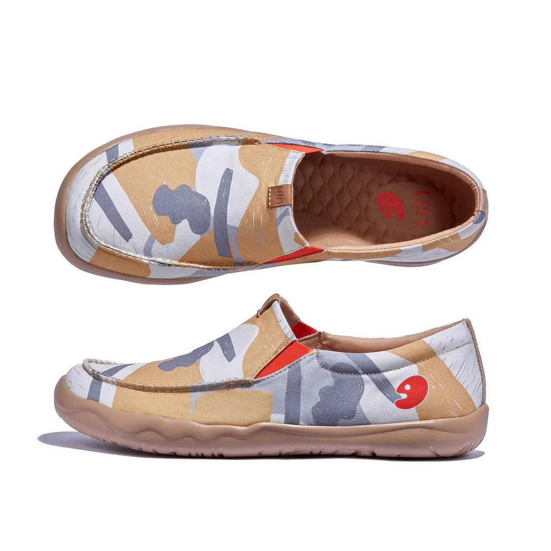 UIN Footwear Men Towns in the Desert Nerja Men Canvas loafers