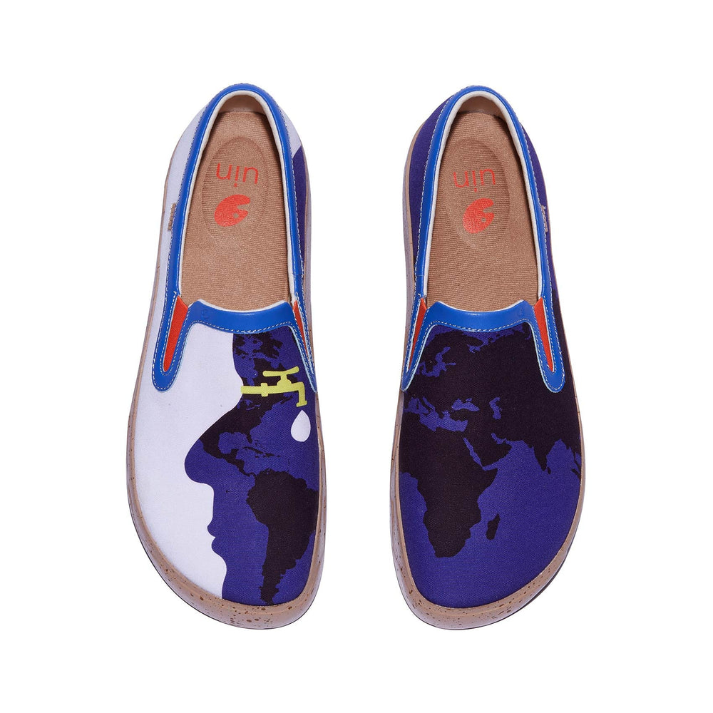 UIN Footwear Men Water or Tears Fuerteventura X Men Canvas loafers