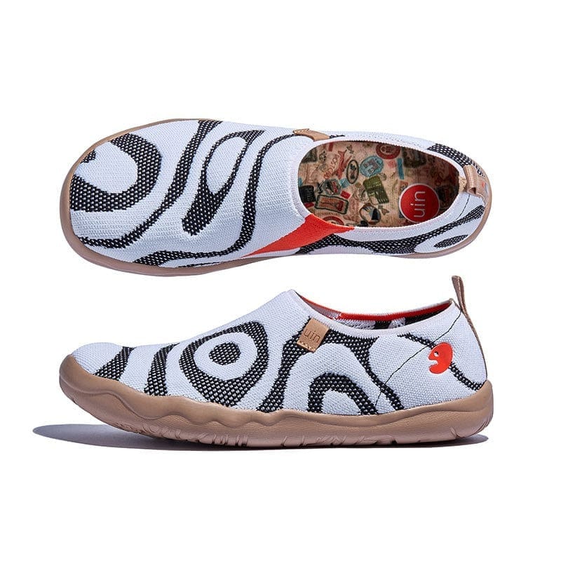 UIN Footwear Men White Tiger Toledo I Men Canvas loafers