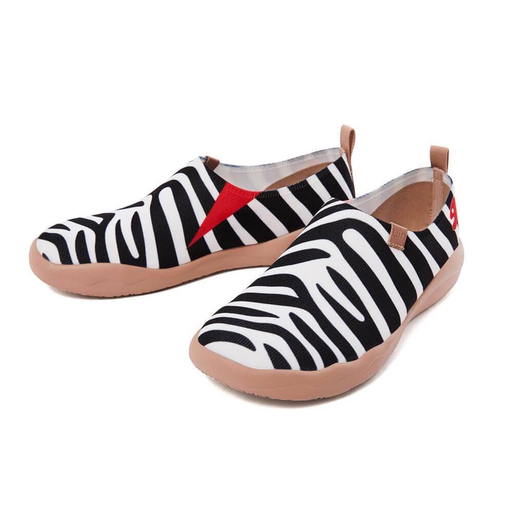 UIN Footwear Men Zebra Men Canvas loafers