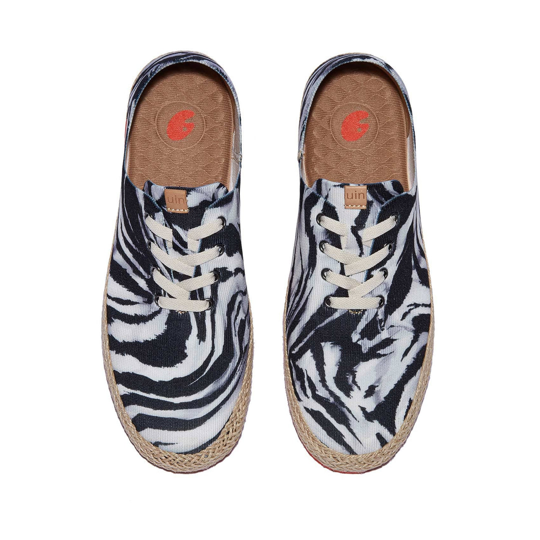 UIN Footwear Men Zebra Tribe Formentera I Men Canvas loafers