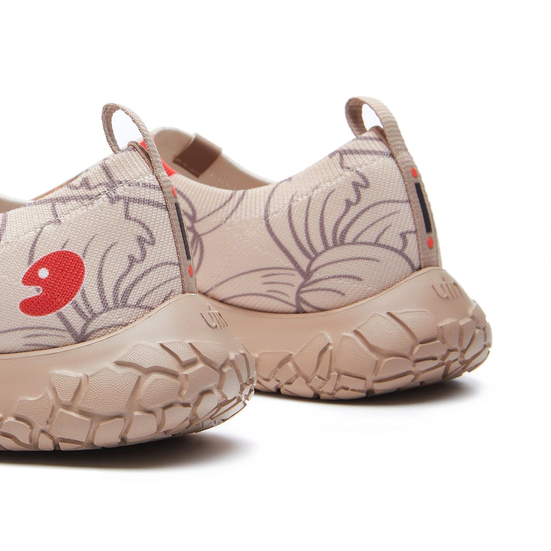 UIN Footwear Women Alphonse Mucha Brunette & Blonde Toledo IV Women Canvas loafers
