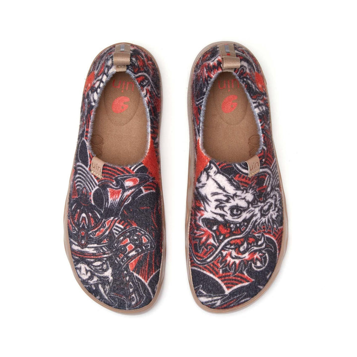 UIN Footwear Women Antique Mask Toledo IX Women Canvas loafers