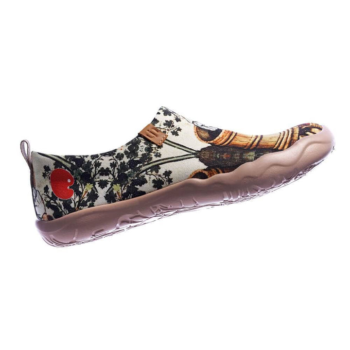 UIN Footwear Women Art Du Vin Canvas loafers