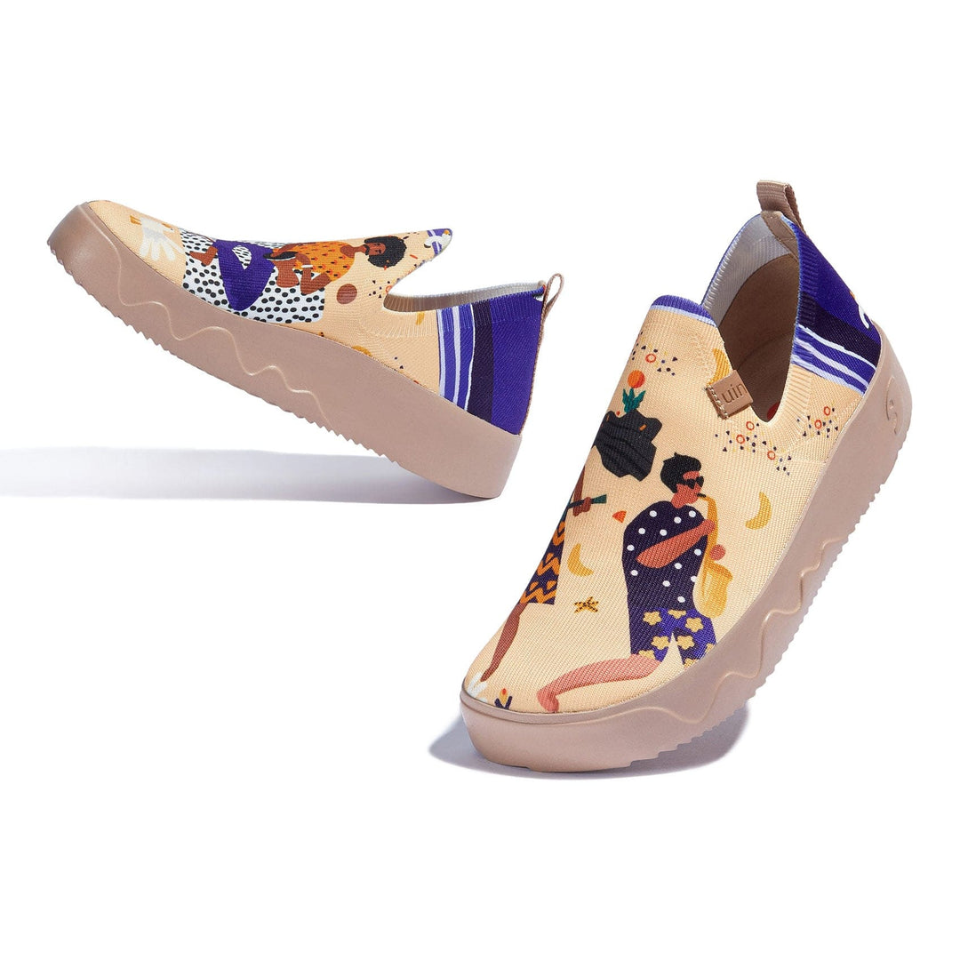 UIN Footwear Women Beach Carnival Fuerteventura I Women Canvas loafers