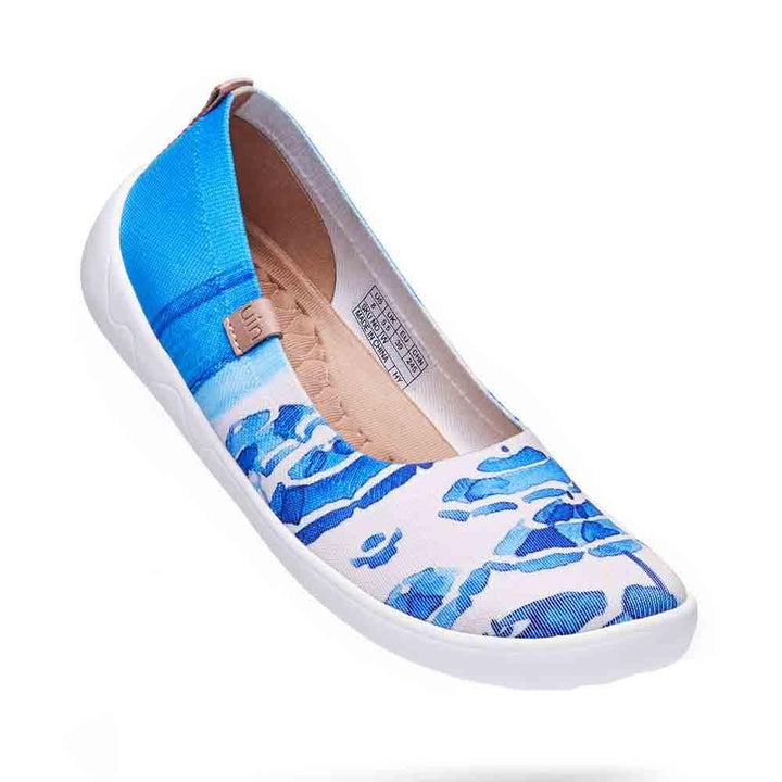 UIN Footwear Women Beach Umbrella Canvas loafers